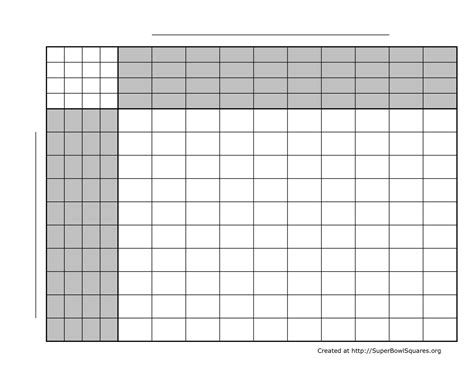 free printable 100 square pool.